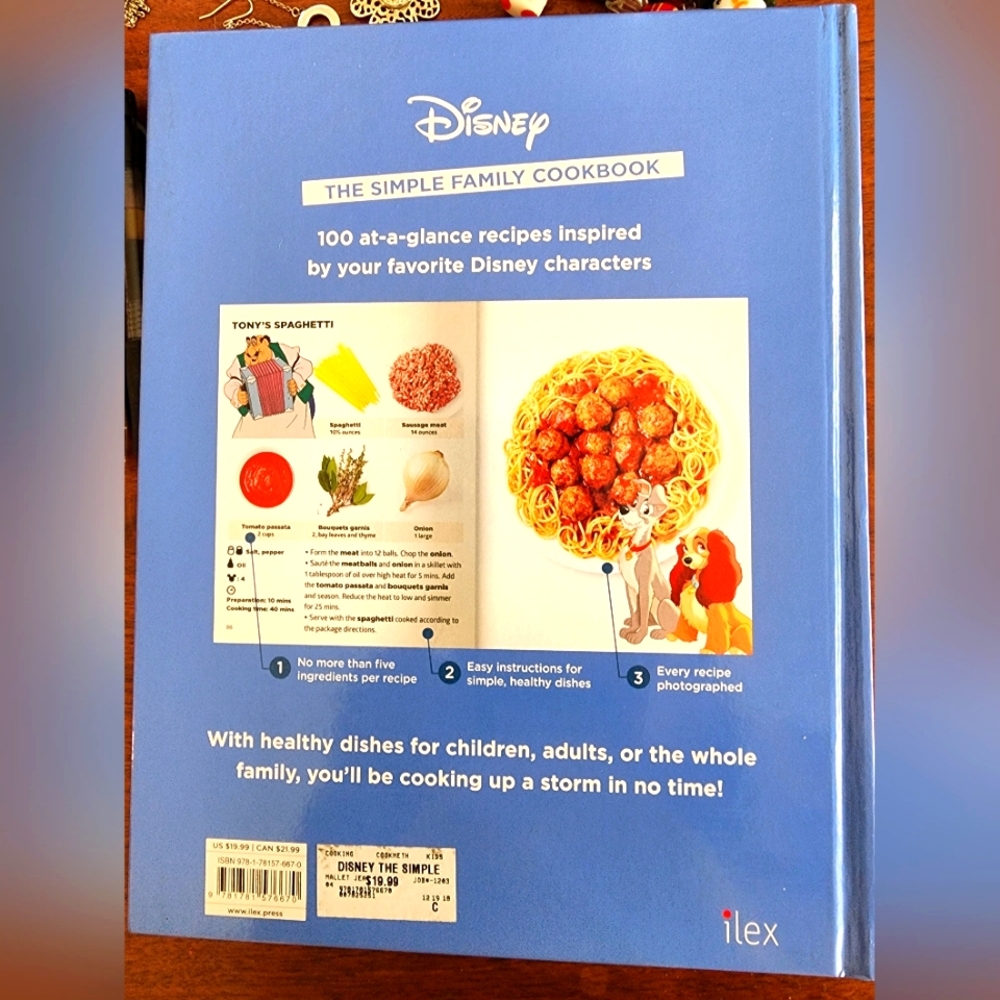 Disney Simple Family Cookbook - Picture 2 of 7